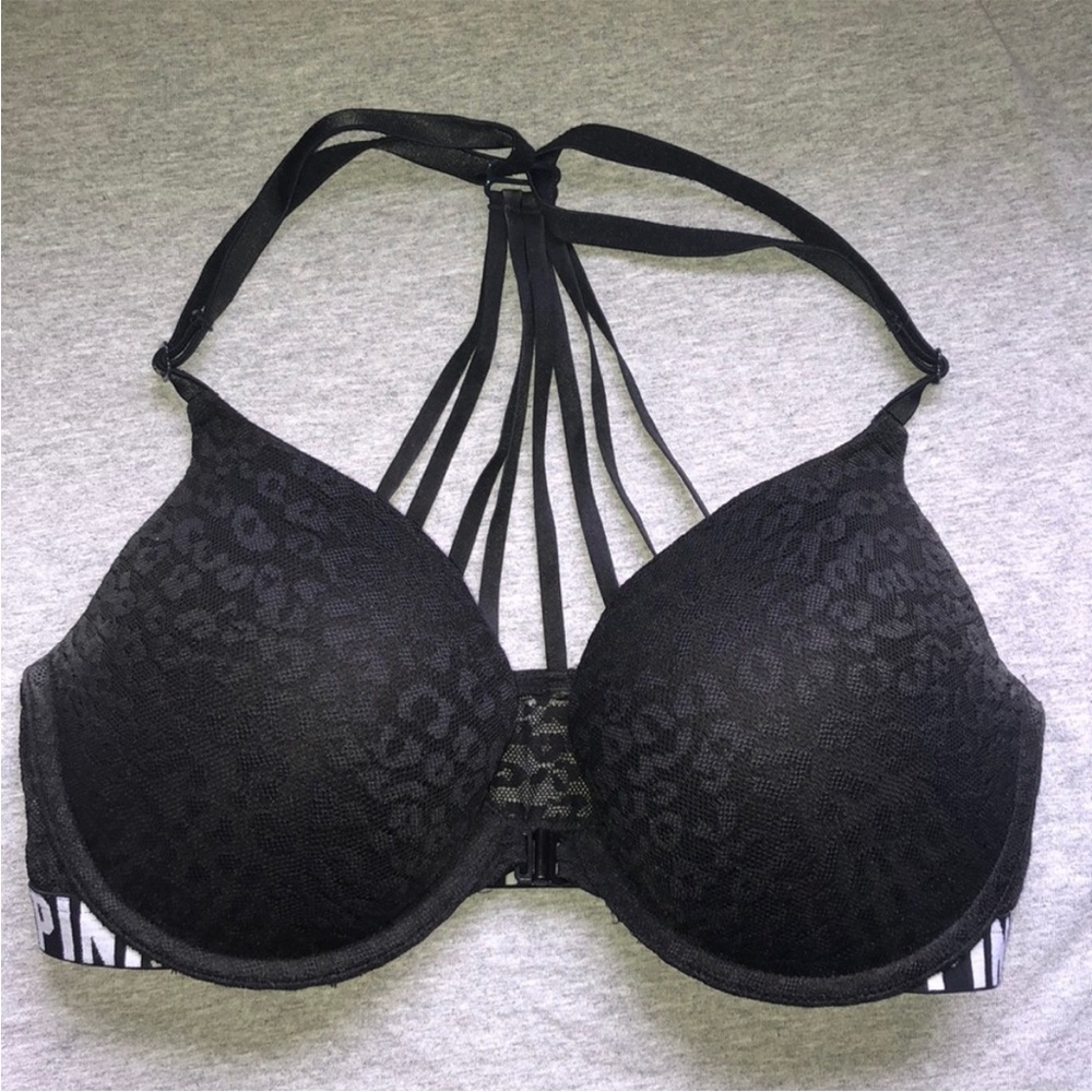 💕PINK Push-Up Bra Strappy Back💕 NWOT 36D